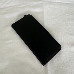 Black Faux Leather Wallet